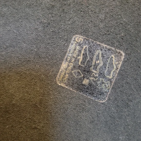 RARE authentic 90s vintage Dr Martens 20 eyelet knee patent leather boots 3/5 - Picture 5 of 16